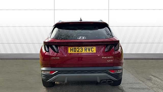 Hyundai TUCSON 1.6 TGDi 48V MHD 180 Ultimate 5dr 4WD DCT Petrol Estate Red
