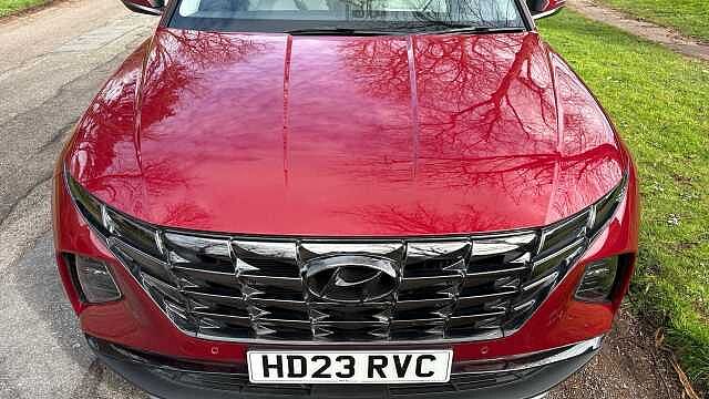 Hyundai TUCSON 1.6 TGDi 48V MHD 180 Ultimate 5dr 4WD DCT Petrol Estate Red
