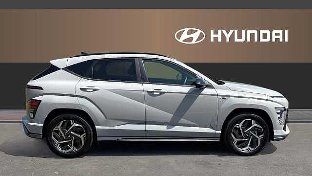 Hyundai KONA 1.6 Hybrid 129 N Line S 5dr DCT Hybrid Hatchback Grey