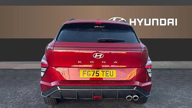 Hyundai KONA 1.6T 138 N Line S 5dr DCT Petrol Hatchback Metallic - Ultimate Red