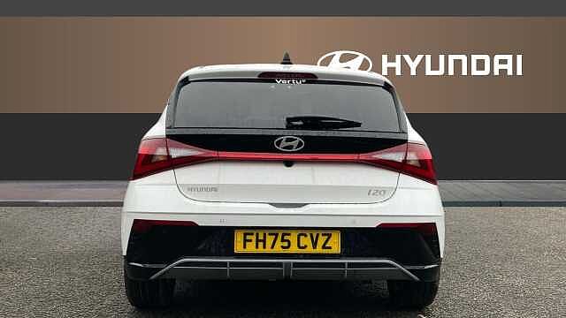 Hyundai I20 1.0T GDi 90 Tech Line 5dr DCT Petrol Hatchback Atlas White - Solid