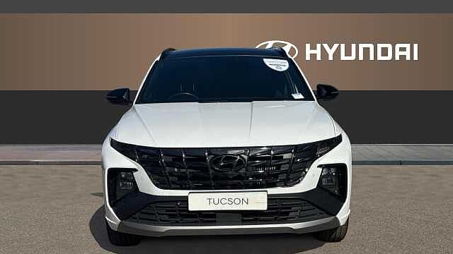Hyundai TUCSON 1.6 TGDi 48V MHD N Line S 5dr 2WD DCT Petrol Estate White