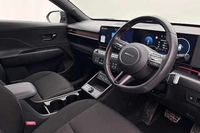 Hyundai KONA 1.6T 138 N Line 5dr Petrol Hatchback Red