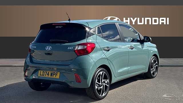 Hyundai I10 1.2 [79] Premium 5dr Auto [Nav] Petrol Hatchback Green
