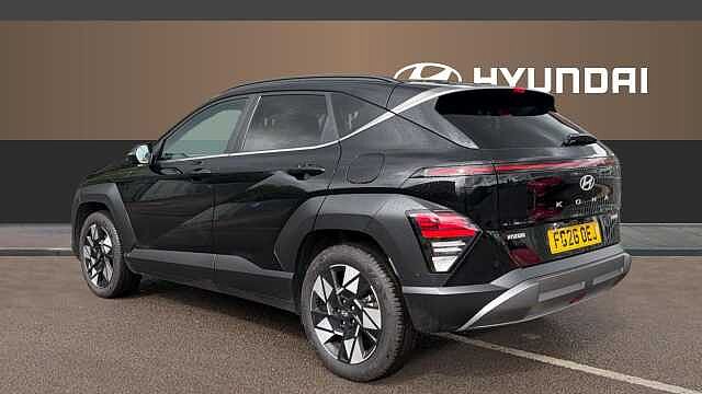 Hyundai KONA 1.6 GDi Hybrid Ultimate 5dr DCT Hybrid Hatchback Pearl - Abyss Black