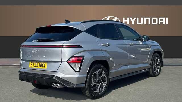 Hyundai KONA 1.6T 138 N Line 5dr Petrol Hatchback Silver