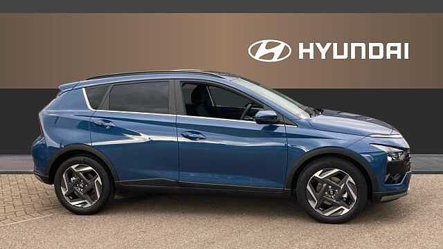 Hyundai BAYON 1.0 TGDi [90] Tech Line 5dr DCT Petrol Hatchback Pearl - Vibrant Blue