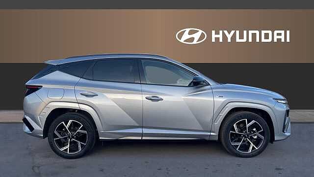 Hyundai TUCSON 1.6T Plug-in Hybrid N Line 5dr Auto Estate Silver