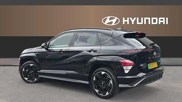 Hyundai KONA 160kW N Line 65kWh 5dr Auto Electric Hatchback Black