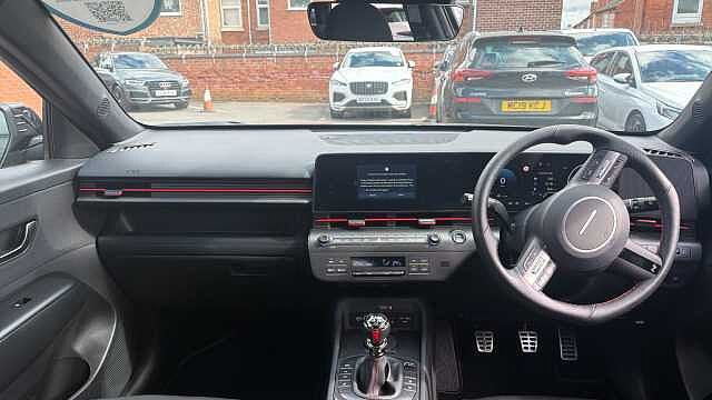 Hyundai KONA 1.6T 138 N Line 5dr Petrol Hatchback Black