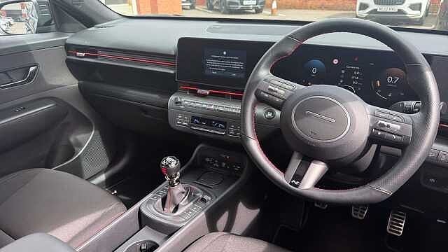 Hyundai KONA 1.6T 138 N Line 5dr Petrol Hatchback Black