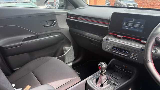 Hyundai KONA 1.6T 138 N Line 5dr Petrol Hatchback Black