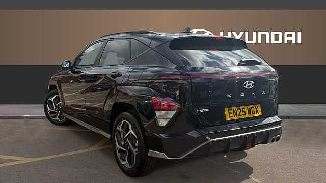 Hyundai KONA 1.6T 138 N Line 5dr Petrol Hatchback Black