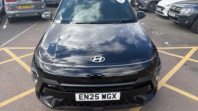 Hyundai KONA 1.6T 138 N Line 5dr Petrol Hatchback Black