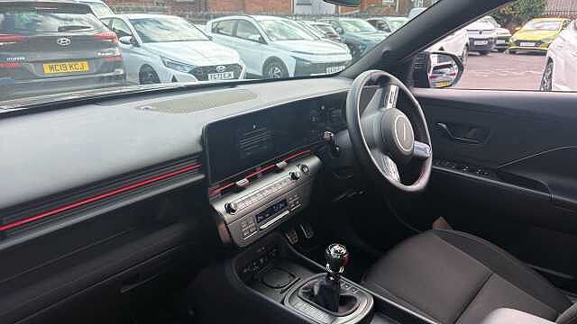 Hyundai KONA 1.6T 138 N Line 5dr Petrol Hatchback Black