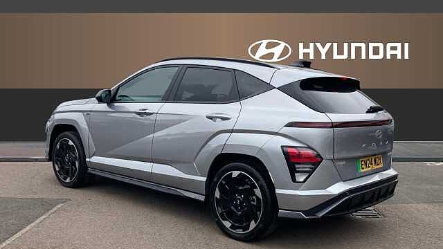 Hyundai KONA 160kW N Line S 65kWh 5dr Auto Electric Hatchback Silver