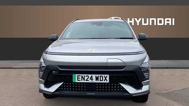 Hyundai KONA 160kW N Line S 65kWh 5dr Auto Electric Hatchback Silver