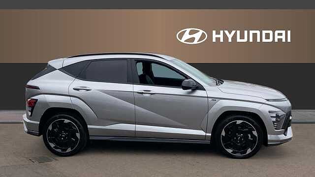 Hyundai KONA 160kW N Line S 65kWh 5dr Auto Electric Hatchback Silver