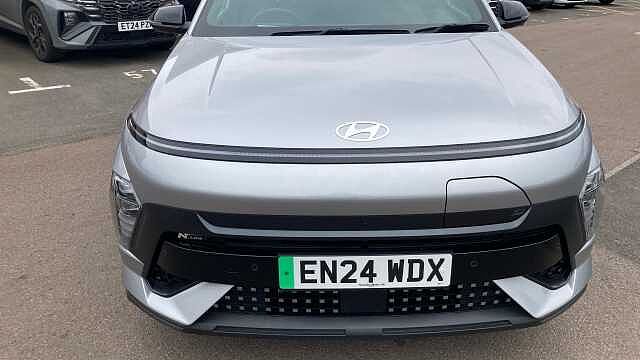 Hyundai KONA 160kW N Line S 65kWh 5dr Auto Electric Hatchback Silver