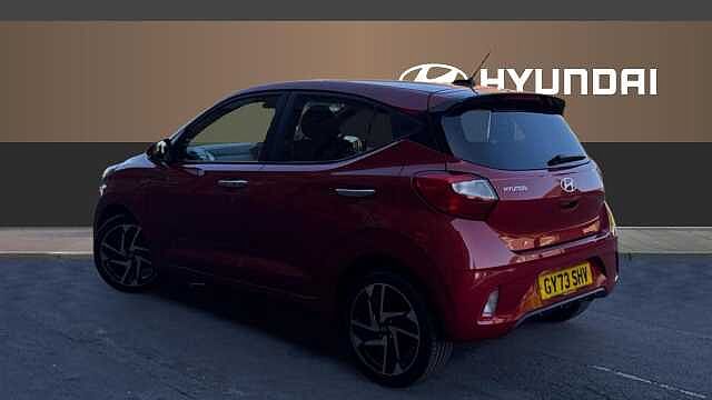 Hyundai I10 1.2 MPi Premium 5dr Auto Petrol Hatchback Red