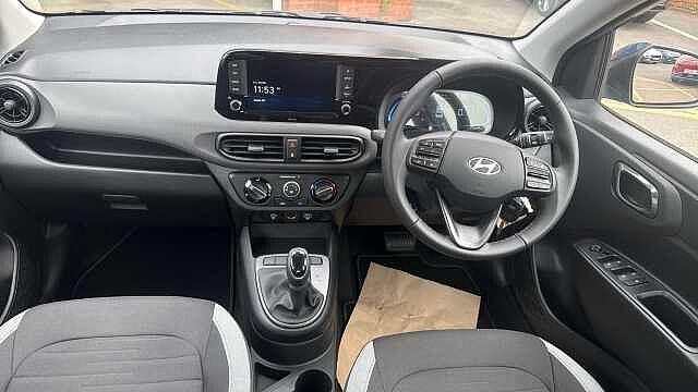 Hyundai I10 1.0 [63] Advance 5dr Auto [Nav] Petrol Hatchback Vibrant Blue - Pearl
