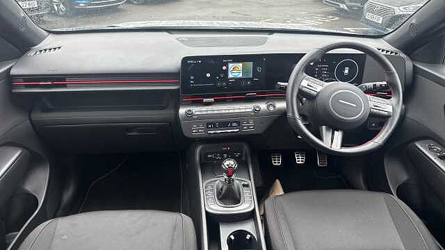 Hyundai KONA 1.6T 138 N Line 5dr Petrol Hatchback Silver