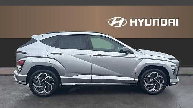Hyundai KONA 1.6T 138 N Line 5dr Petrol Hatchback Silver