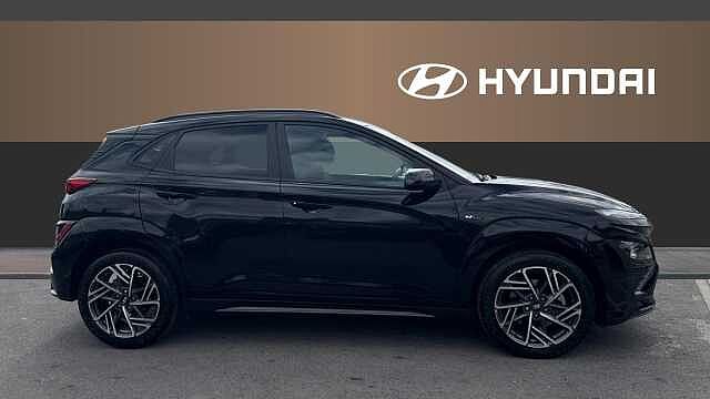Hyundai KONA 1.0 TGDi 48V MHEV N Line 5dr Petrol Hatchback Black