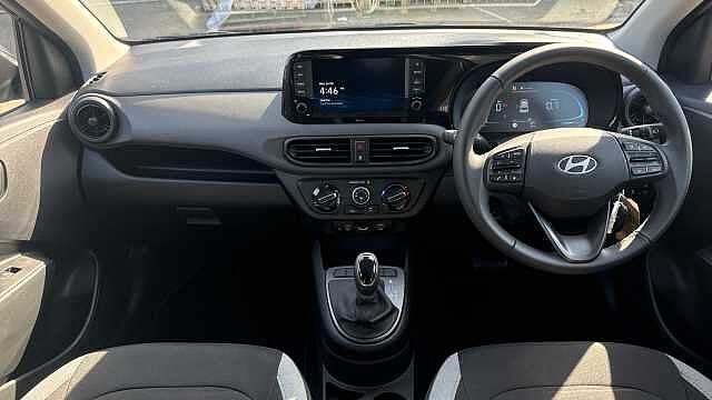 Hyundai I10 1.0 [63] Advance 5dr Auto [Nav] Petrol Hatchback Aurora Grey - Pearl