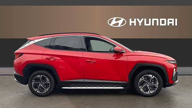 Hyundai TUCSON 1.6T Hybrid Advance 5dr Auto Hybrid Estate Red