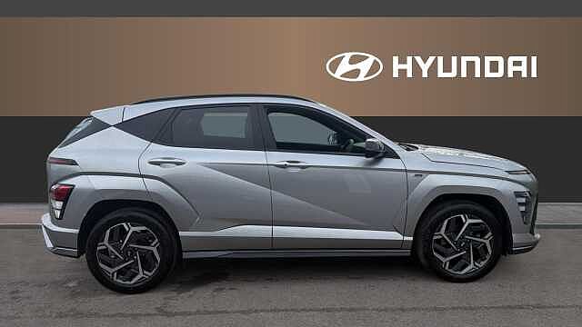 Hyundai KONA 1.6T 138 N Line 5dr Petrol Hatchback Silver