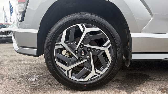 Hyundai KONA 1.6T 138 N Line 5dr Petrol Hatchback Silver