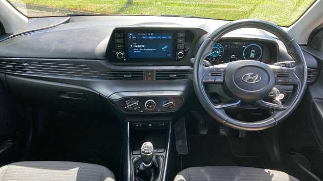 Hyundai I20 1.0T GDi 48V MHD SE Connect 5dr Petrol Hatchback White