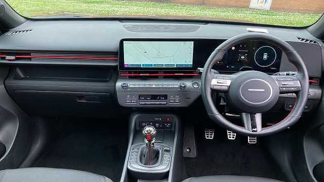Hyundai KONA 1.6T 138 N Line 5dr Petrol Hatchback Black