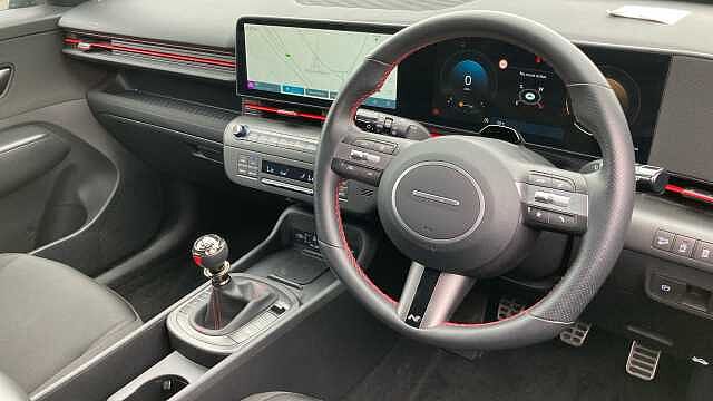 Hyundai KONA 1.6T 138 N Line 5dr Petrol Hatchback Black