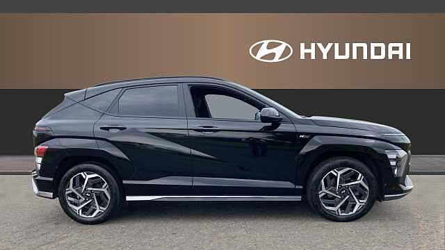 Hyundai KONA 1.6T 138 N Line 5dr Petrol Hatchback Black