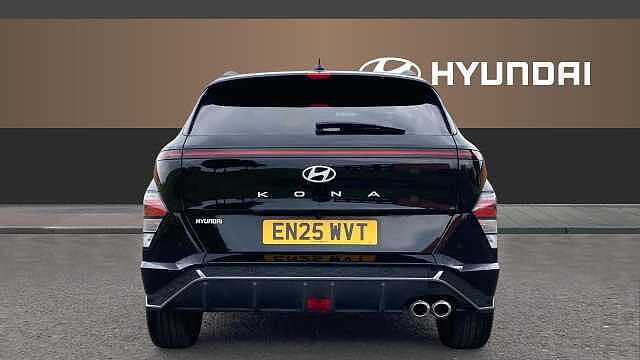 Hyundai KONA 1.6T 138 N Line 5dr Petrol Hatchback Black