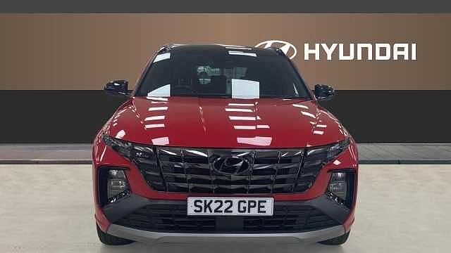 Hyundai TUCSON 1.6 TGDi Hybrid 230 N Line S 5dr 2WD Auto Hybrid Estate Red
