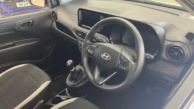 Hyundai I10 1.0 [63] Advance 5dr [Nav] Petrol Hatchback White