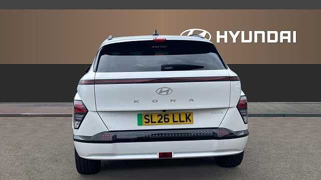 Hyundai KONA 160kW Ultimate 65kWh 5dr Auto [Lux Pack/Leather] Pearl - Serenity White
