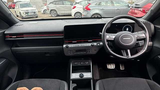 Hyundai KONA 160kW N Line S 65kWh 5dr Auto Electric Hatchback Silver