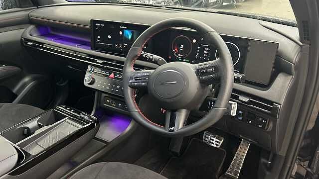 Hyundai TUCSON 1.6T Hybrid N Line 5dr Auto Hybrid Estate Pearl - Abyss Black