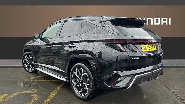 Hyundai TUCSON 1.6T Hybrid N Line 5dr Auto Hybrid Estate Pearl - Abyss Black