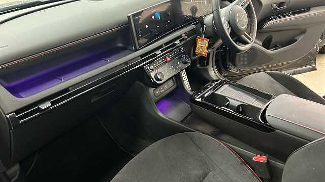 Hyundai TUCSON 1.6T Hybrid N Line 5dr Auto Hybrid Estate Pearl - Abyss Black