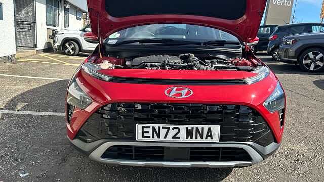 Hyundai BAYON 1.0 TGDi 48V MHEV Premium 5dr DCT Petrol Hatchback Red