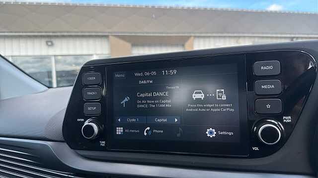 Hyundai I20 1.0T GDi 48V MHD SE Connect 5dr DCT Petrol Hatchback Black
