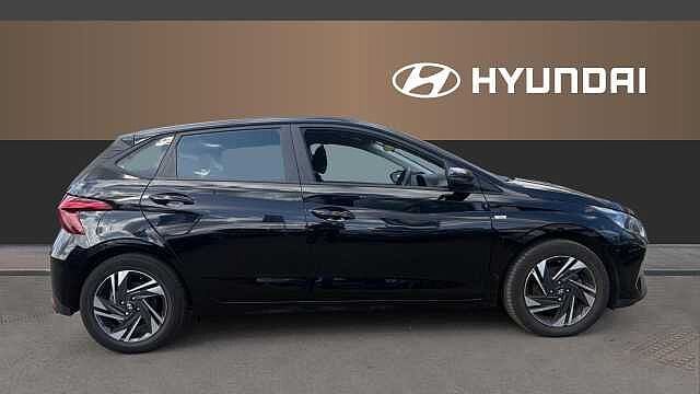 Hyundai I20 1.0T GDi 48V MHD SE Connect 5dr DCT Petrol Hatchback Black