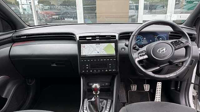 Hyundai TUCSON 1.6 TGDi N Line 5dr 2WD Petrol Estate White