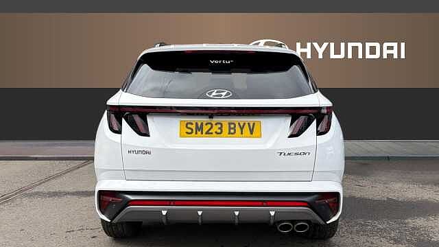 Hyundai TUCSON 1.6 TGDi N Line 5dr 2WD Petrol Estate White