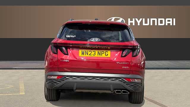 Hyundai TUCSON 1.6 TGDi Plug-in Hybrid Ultimate 5dr 4WD Auto Estate Red